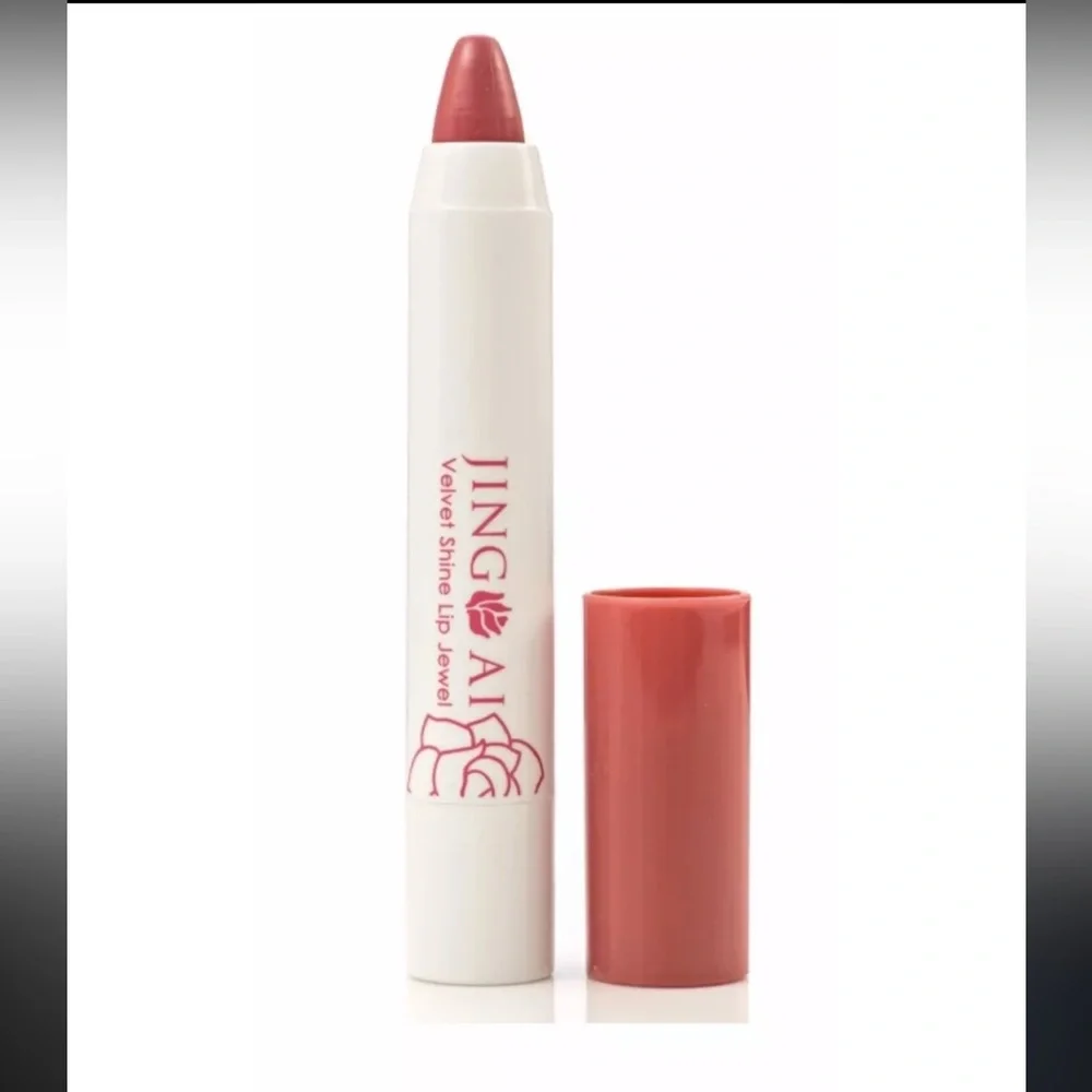 Jing Ai Lipstick PINK STAR Velvet Shine Jewel Light Stain Balm